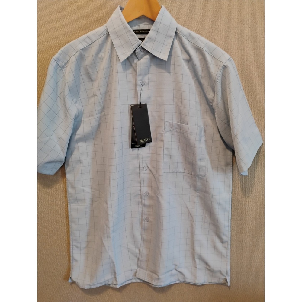 Bruno Sueded Microfiber SS Shirt Size Medium NWT